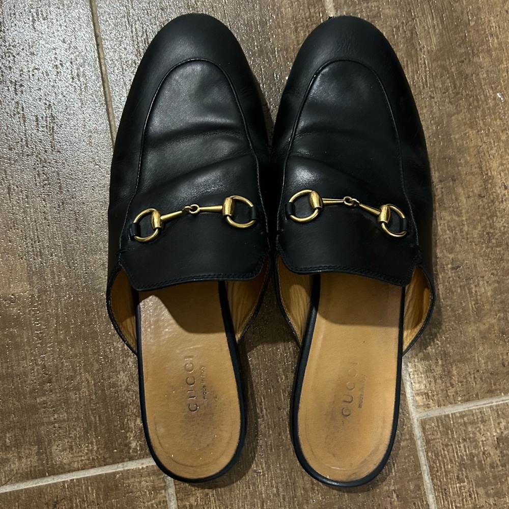 Gucci Princetown Leather Slipper (Mule Loafers)